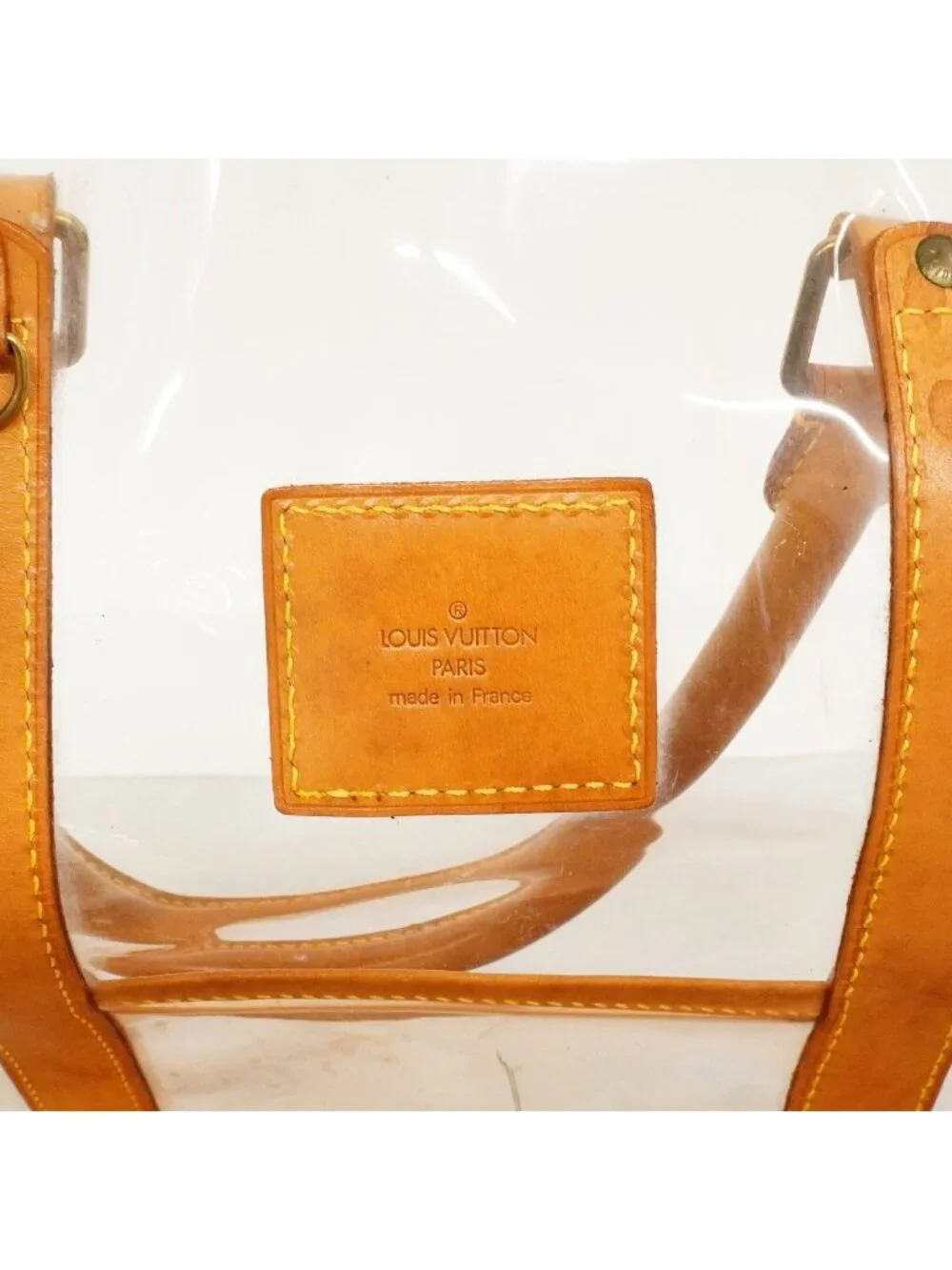 Louis Vuitton Boston Bag Monogram Isaac Mizrahi Anniversary Clear